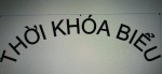 THỜI KHÓA BIỂU  ( THỰC HIỆN TỪ 27-4-2020)