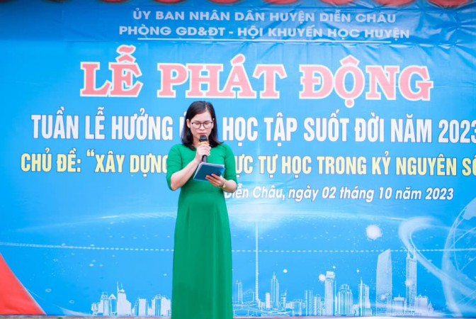 LỄ PHÁT ĐỘNG  HỌC TẬP SUỐT ĐỜI